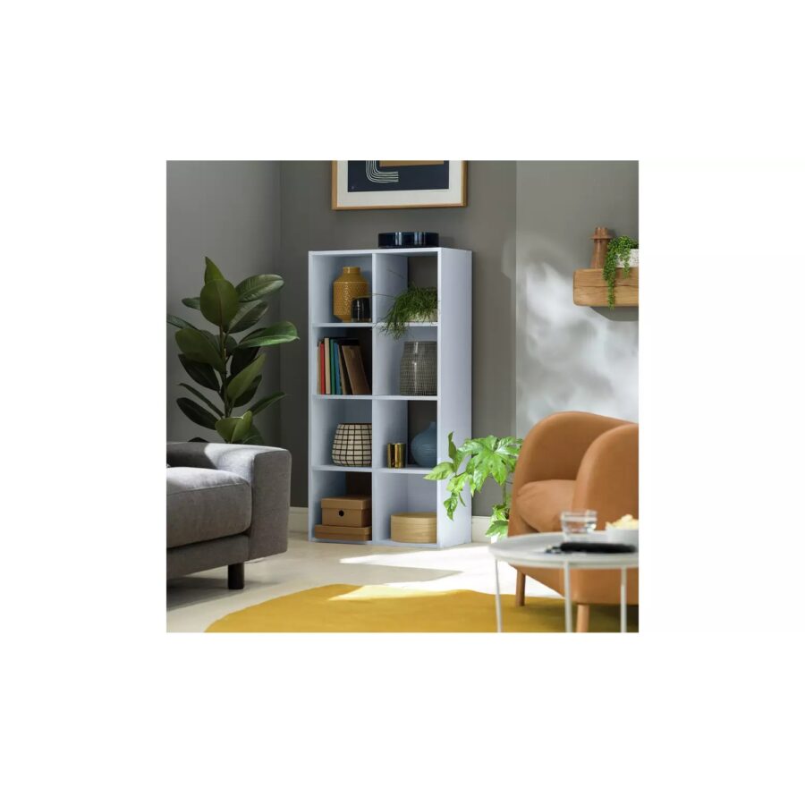 Argos Home Squares 8 Cube Unit Oak Effect Book Shelf